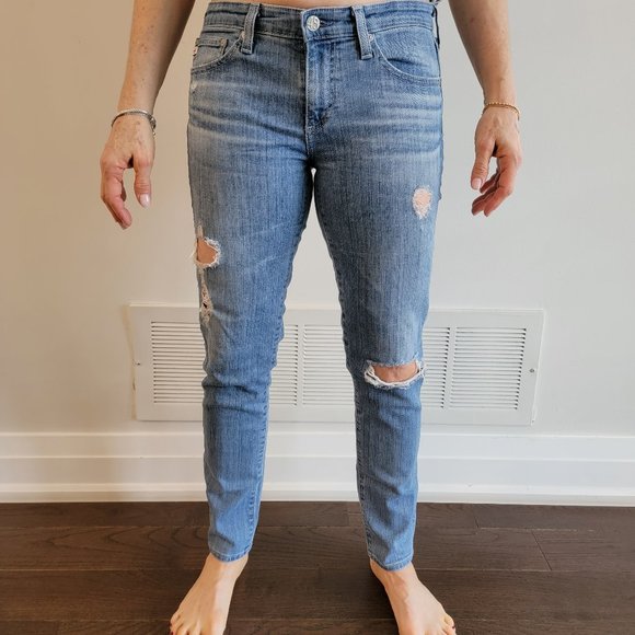 AG Jeans Stevie Ankle Size 27R - Picture 2 of 5